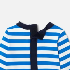 Jacadi Other Accessories|Swimwear|Baby boy anti-UV swimsuit White/Blue