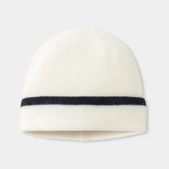 Jacadi Other Accessories|Beanies Scarves And Gloves|Baby boy birth bonnet White/Navy