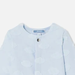 Jacadi Bloomers, Overalls And Sets|Baby boy cloud jumpsuit Pale blue