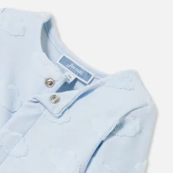 Jacadi Bloomers, Overalls And Sets|Baby boy cloud jumpsuit Pale blue