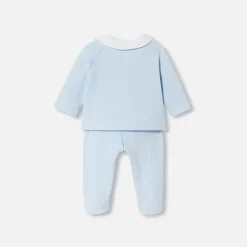 Jacadi Bloomers, Overalls And Sets|Baby boy comfort set Pale blue