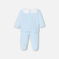 Jacadi Bloomers, Overalls And Sets|Baby boy comfort set Pale blue