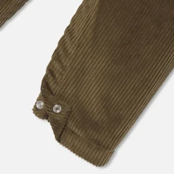 Jacadi Bloomers, Overalls And Onesies|Baby boy corduroy overalls Bronze