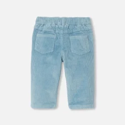 Jacadi Pants And Shorts|Baby boy corduroy pants Aqua