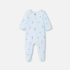 Jacadi Pajamas|Baby boy cotton pajamas Blue/Multicolour