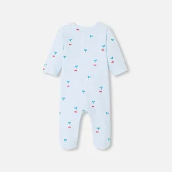 Jacadi Pajamas|Baby boy cotton pajamas Blue/Multicolour