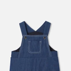 Jacadi Bloomers, Overalls And Sets|Baby boy denim overalls Dark Denim