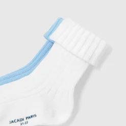 Jacadi Socks And Booties|Accessories|Baby boy duo of socks White/Blue