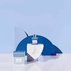 Jacadi Skincare And Scented Waters|Bath Towels And Bath Capes|Baby Boy fragrance 50 ml White/Blue