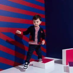 Jacadi Polos And T-Shirts|Baby boy hammock White/Red