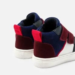 Jacadi Sneakers|Baby boy high-top sneakers Blue/Red