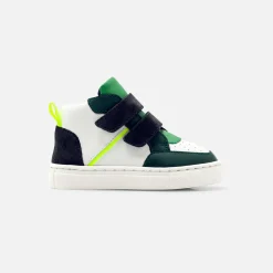 Jacadi Sneakers|Baby boy high-top sneakers White/Green