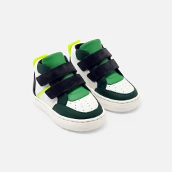 Jacadi Sneakers|Baby boy high-top sneakers White/Green