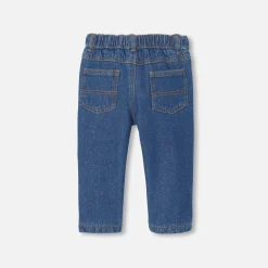 Jacadi Pants And Shorts|Baby boy jeans Light Denim