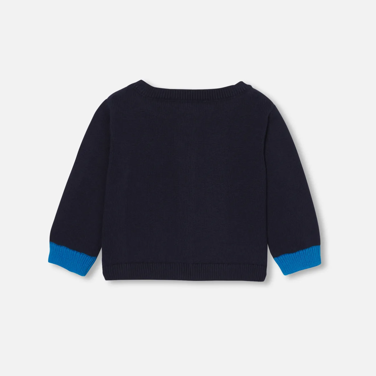 Jacadi Jumpers, Sweatshirts And Cardigans|Baby boy jersey cardigan Navy/Multicolour