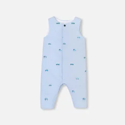 Jacadi Bloomers, Overalls And Sets|Baby boy jumpsuit in Oxford Blue/Multicolour