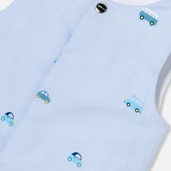 Jacadi Bloomers, Overalls And Sets|Baby boy jumpsuit in Oxford Blue/Multicolour