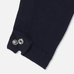 Jacadi Bloomers, Overalls And Sets|Baby boy knitted jumpsuit Navy/Multicolour