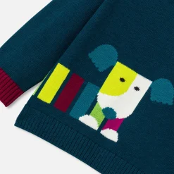 Jacadi Sweaters, Sweatshirts And Cardigans|Baby boy knitted sweater Ink blue
