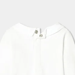 Jacadi Bodysuits|Baby boy long sleeve bodysuit Jacadi White