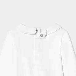 Jacadi Bodysuits|Baby boy long sleeve bodysuit Jacadi White