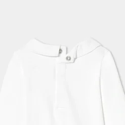 Jacadi Bodysuits|Baby boy long sleeve bodysuit Jacadi White