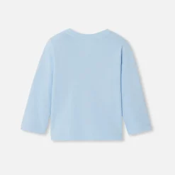 Jacadi Polos And T-Shirts|Baby boy long sleeve T-shirt Jacadi Light blue