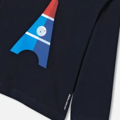 Jacadi Polos And T-Shirts|Baby boy long sleeve T-shirt Jacadi Navy