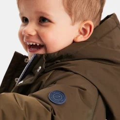 Jacadi Coats And Outerwear|Toddler Coats & Puffer Jackets|Baby boy nylon coat Khaki