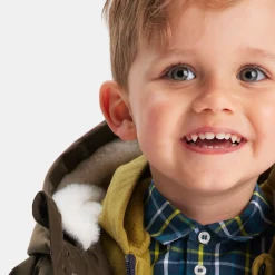 Jacadi Coats And Outerwear|Toddler Coats & Puffer Jackets|Baby boy nylon coat Khaki