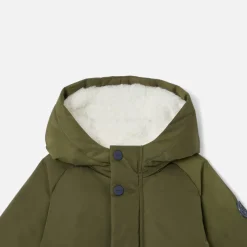 Jacadi Coats And Outerwear|Toddler Coats & Puffer Jackets|Baby boy nylon coat Khaki