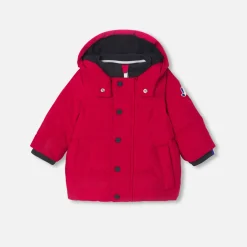Jacadi Coats And Outerwear|Toddler Coats & Puffer Jackets|Baby boy nylon parka Brick red