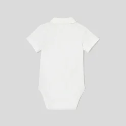 Jacadi Bodysuits|Baby boy Oxford collar bodysuit Jacadi White