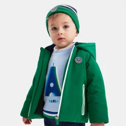 Jacadi Coats And Outerwear|Toddler Coats & Puffer Jackets|Baby boy parka Dark green