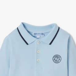 Jacadi Bodysuits|Baby boy polo bodysuit Jacadi Light blue