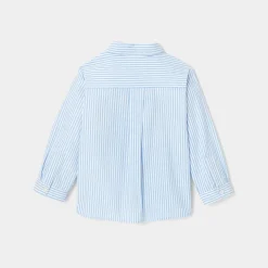 Jacadi Shirts|Baby boy shirt White/Light blue