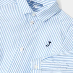 Jacadi Shirts|Baby boy shirt White/Light blue