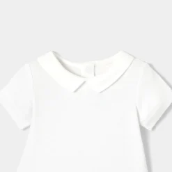 Jacadi Bodysuits|Baby boy short sleeves bodysuit Jacadi White