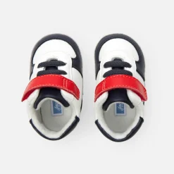 Jacadi Socks And Booties|Accessories|Baby boy soft trainers Navy/White