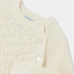 Jacadi Sweaters, Sweatshirts And Cardigans|Baby boy sweater Jacadi soft white