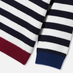 Jacadi Sweaters, Sweatshirts And Cardigans|Baby boy sweater Navy/White