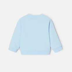 Jacadi Sweaters, Sweatshirts And Cardigans|Baby boy sweatshirt in interlock Cloud