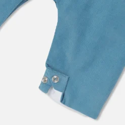 Jacadi Bloomers, Overalls And Sets|Baby boy velour overalls Baltic