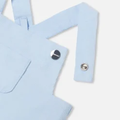 Jacadi Bloomers, Overalls And Sets|Baby boy velour overalls Pale blue