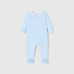 Jacadi Pajamas|Baby boy velvet pyjamas Jacadi Celestial