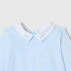 Jacadi Pajamas|Baby boy velvet pyjamas Jacadi Celestial