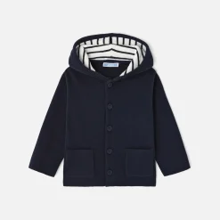 Jacadi Sweaters, Sweatshirts And Cardigans|Baby boy vest Jacadi Navy