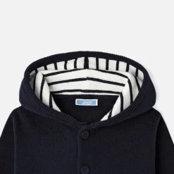 Jacadi Sweaters, Sweatshirts And Cardigans|Baby boy vest Jacadi Navy