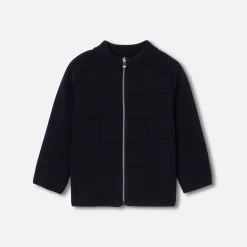 Jacadi Sweaters, Sweatshirts And Cardigans|Baby boy zipped cardigan Jacadi Navy