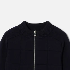 Jacadi Sweaters, Sweatshirts And Cardigans|Baby boy zipped cardigan Jacadi Navy